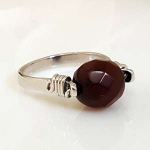 Amulet Agate Ring