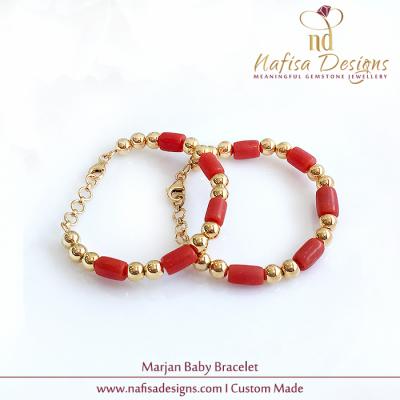 Marjan( Coral) baby bracelet