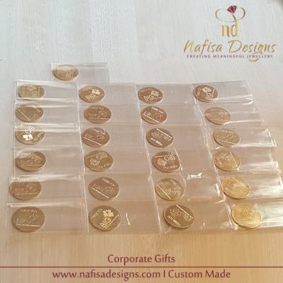 Corporate Initial Gold Coins